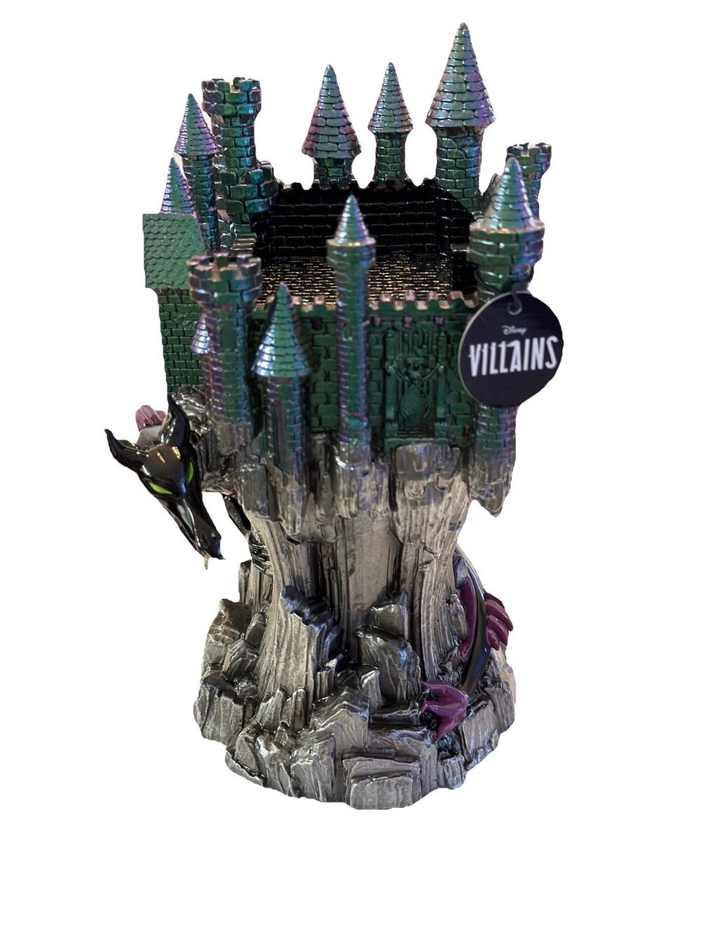 Bath & Body Works Maleficent Dragon Castle Disney Villains 3-Wick Candle Holder